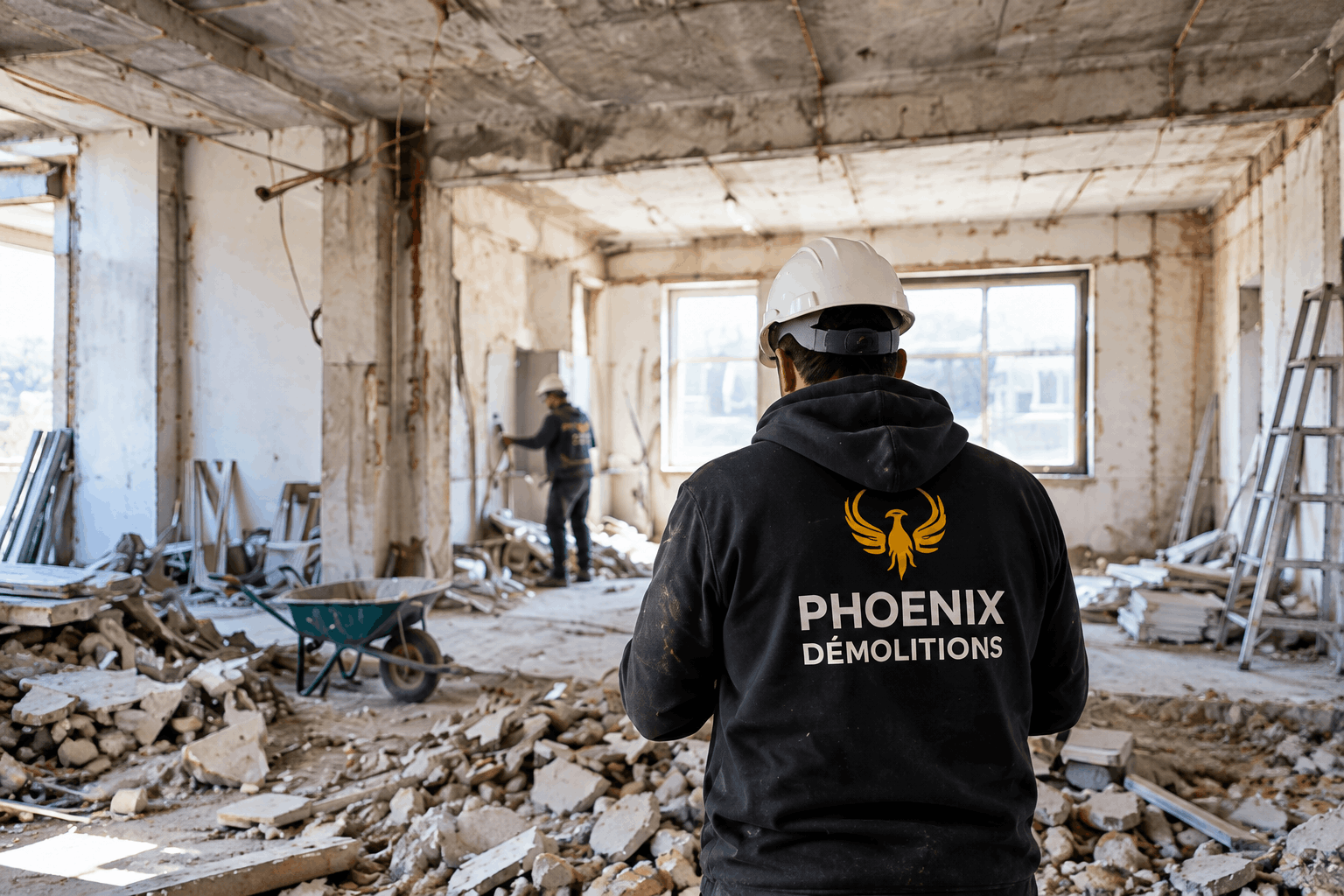 Chantier de déconstruction