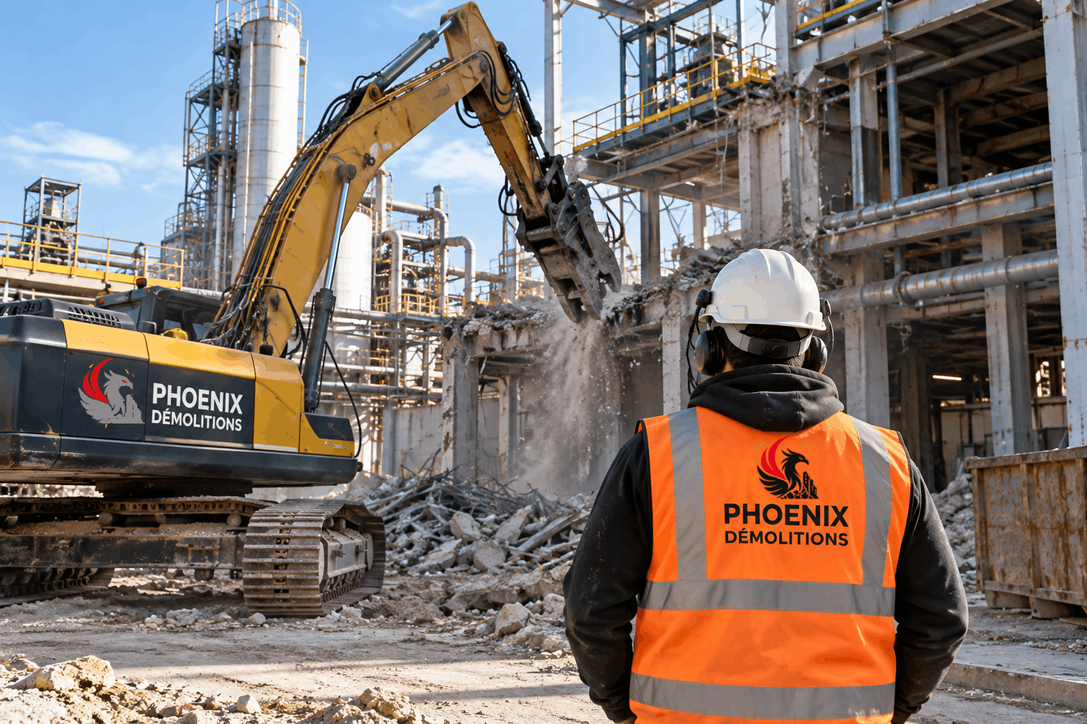 Intervention sur site industriel